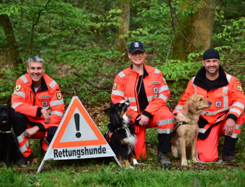 Einsatzüberprüfung Fläche und Suchtrupphelfer
